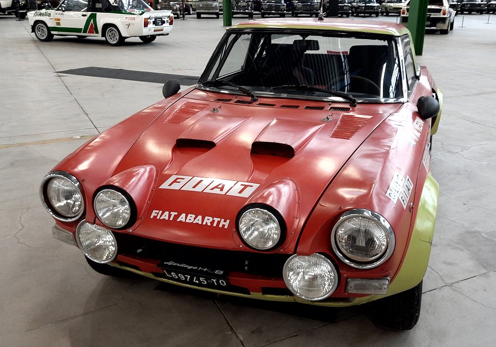 Fiat 124 Abarth Rally Group 4, 1974