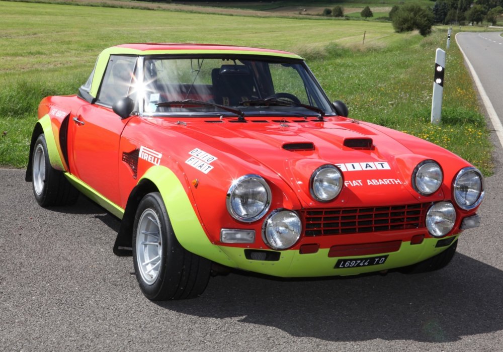 Fiat 124 Abarth Rally Group 4, 1974