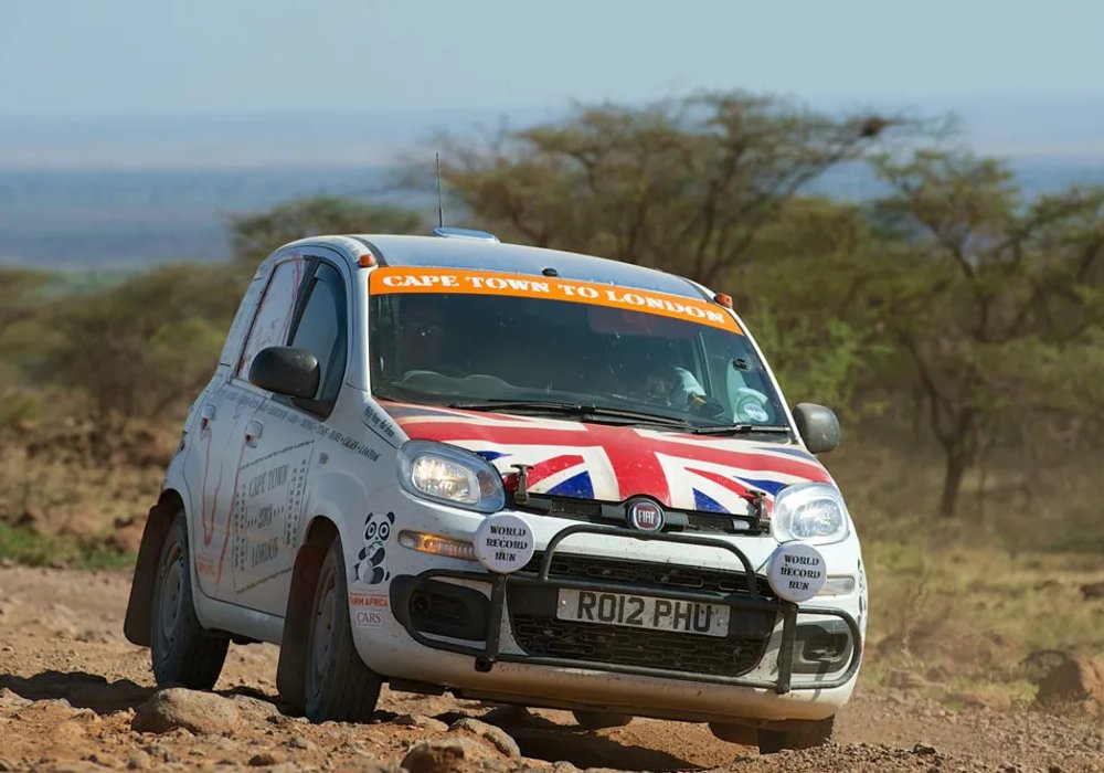 Fiat Panda TwinAir Cape Town London, 2013