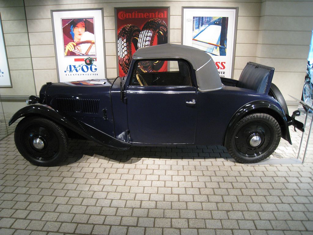 DKW F2 Reichsklasse Cabriolet, 1933