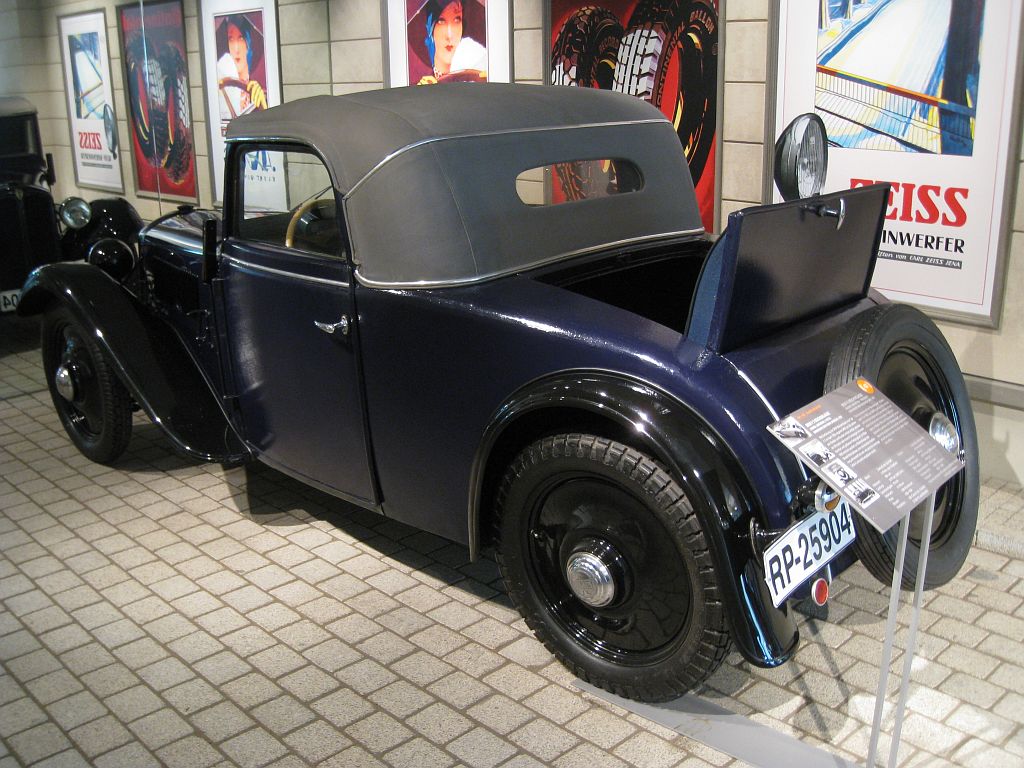 DKW F2 Reichsklasse Cabriolet, 1933