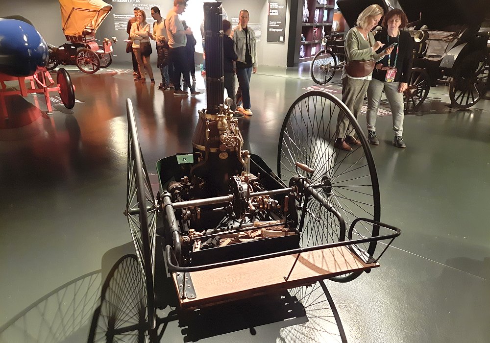 Pecori Triciclo a vapore, 1891