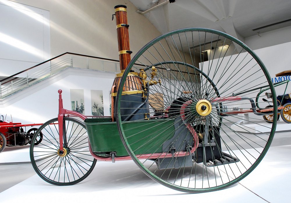 Pecori Triciclo a vapore, 1891