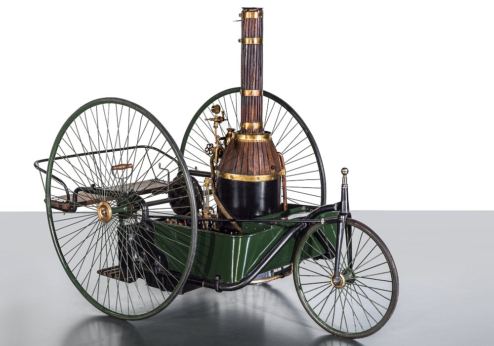 Pecori Triciclo a vapore, 1891