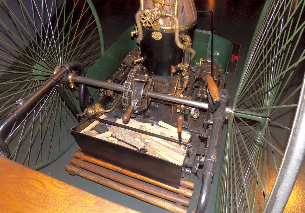 Pecori Triciclo a vapore, 1891