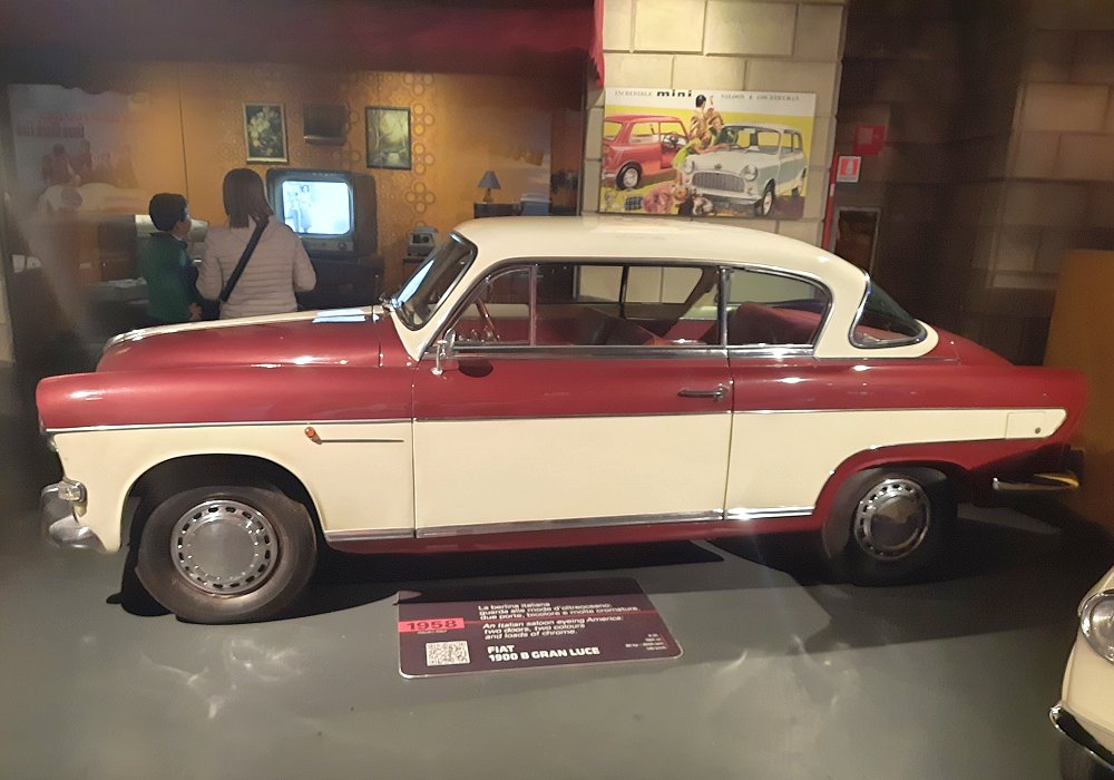 Fiat 1900 B Gran Luce, 1958