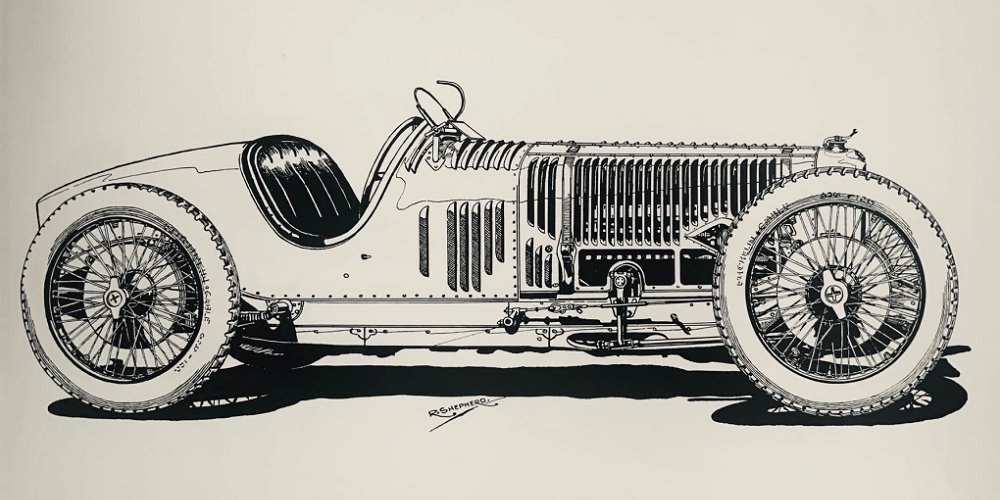 Delage 2LCV GP Compresseur