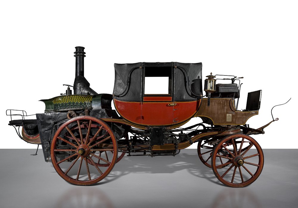 Bordino Carrozza a vapore