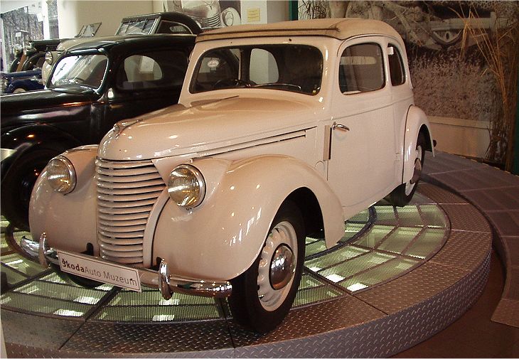 Škoda Popular 1100 OHV Tudor Cabriolet, 1939