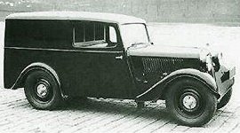Škoda 418 Popular Furgon, 1934