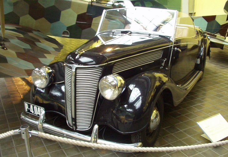 Praga Lady Roadster, 1938