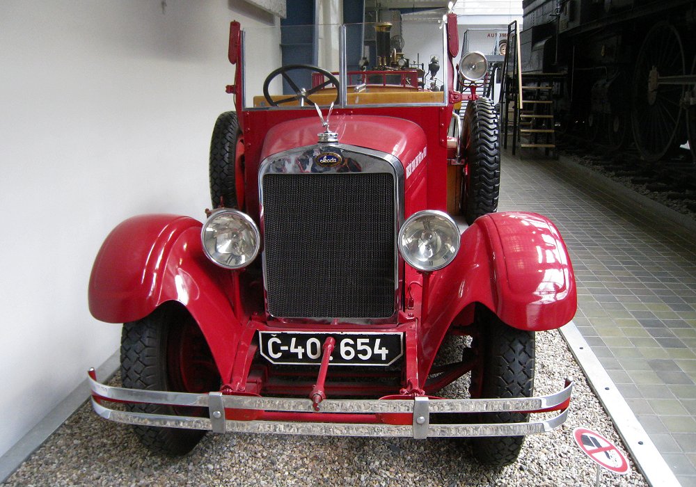 Škoda 154 hasičská, 1930
