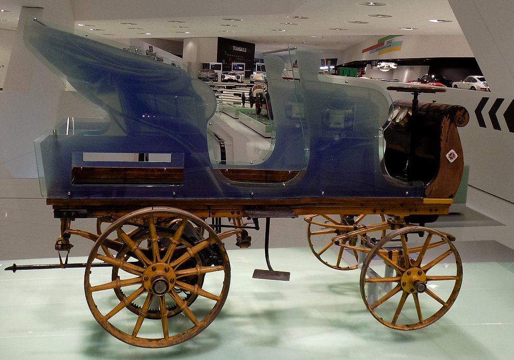 Lohner Egger Modell C2 Phaeton Elektromobil, 1898
