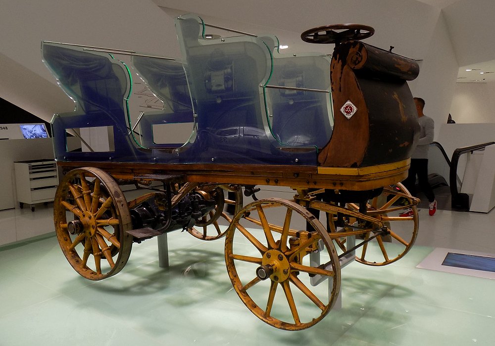Lohner Egger Modell C2 Phaeton Elektromobil, 1898