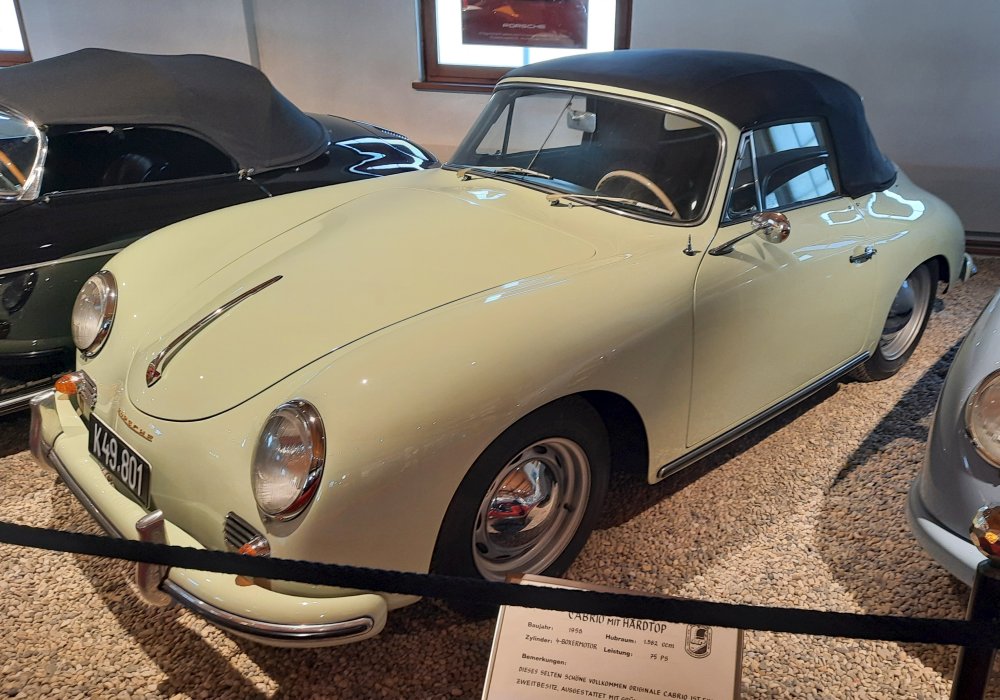 Porsche 356 A 1600 S Cabriolet Hardtop, 1958