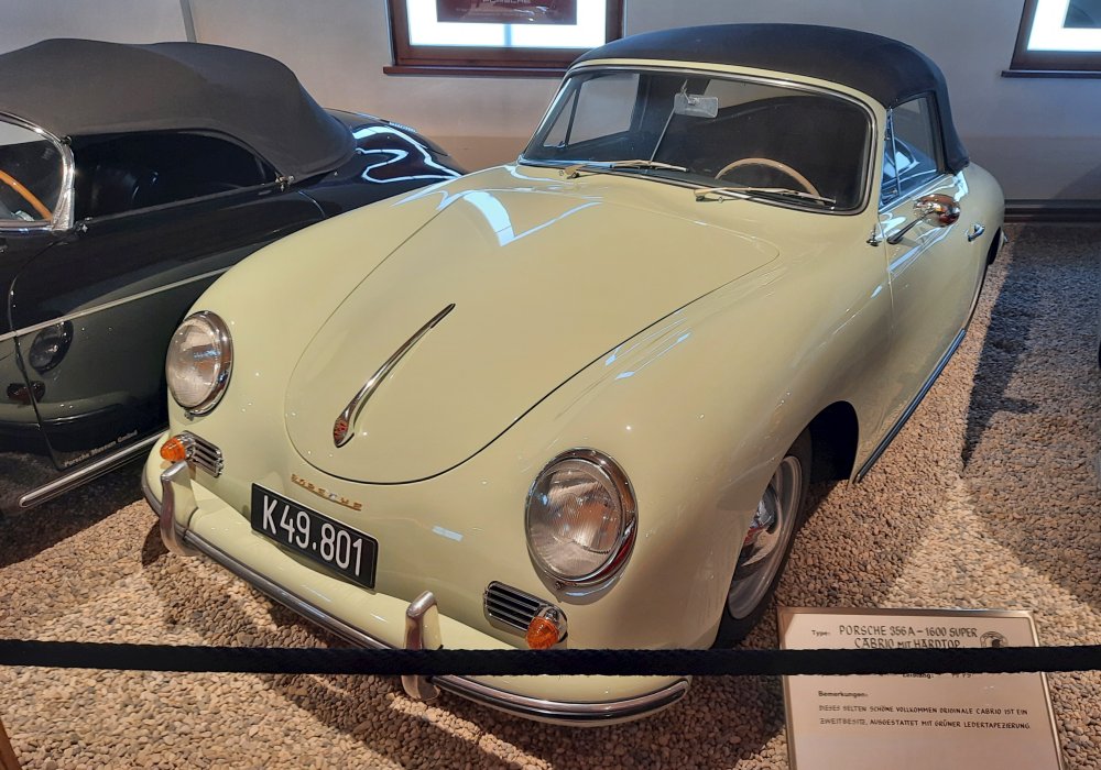 Porsche 356 A 1600 S Cabriolet Hardtop, 1958