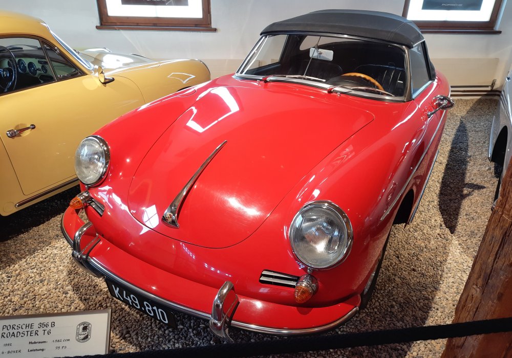 Porsche 356 B 1600 Super Roadster T6, 1962