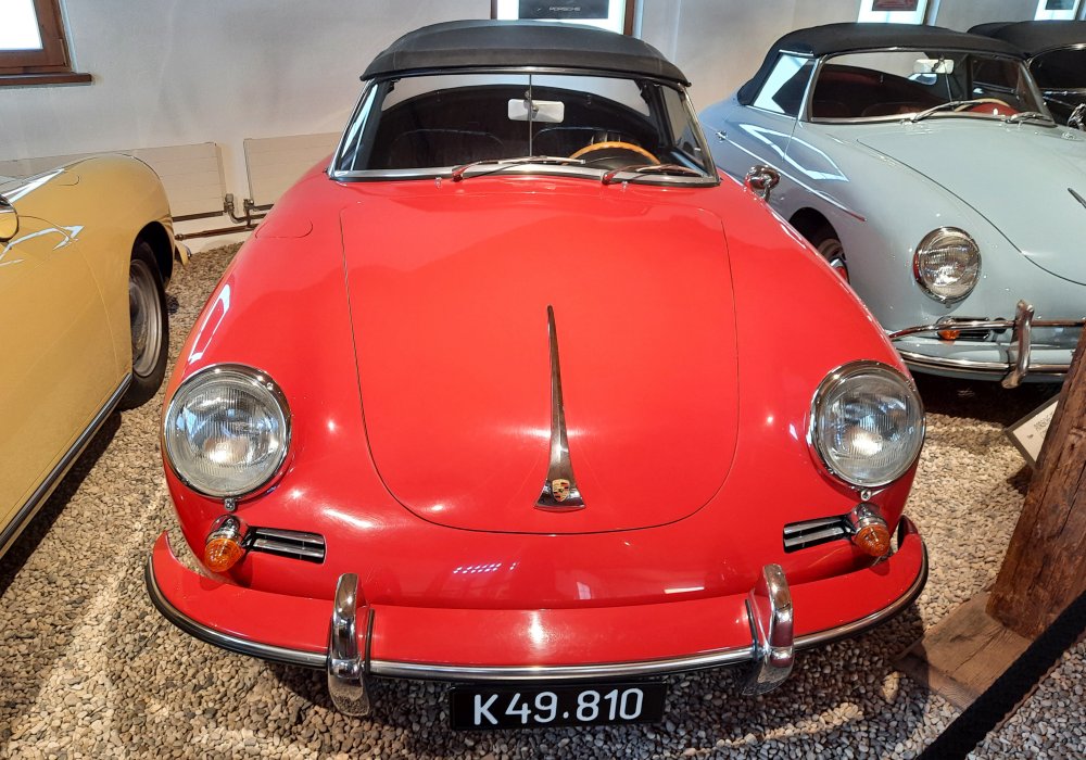 Porsche 356 B 1600 Super Roadster T6, 1962