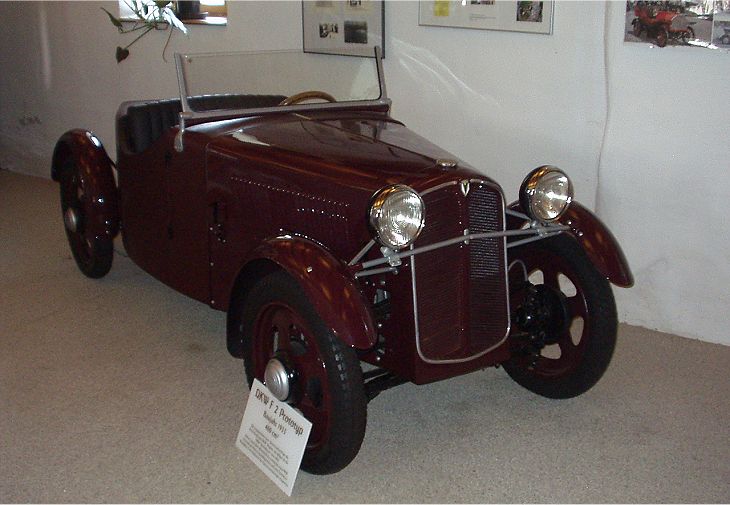 DKW F2 400 Prototyp, 1933
