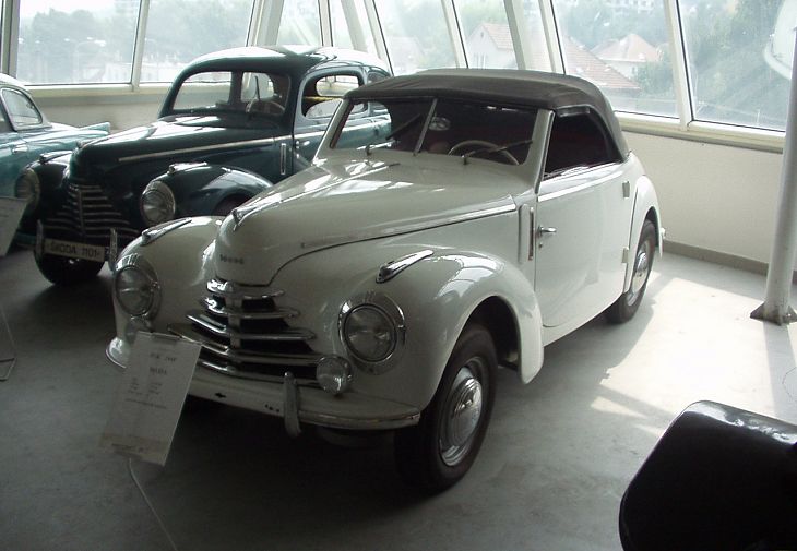 Škoda 1102 Roadster, 1949
