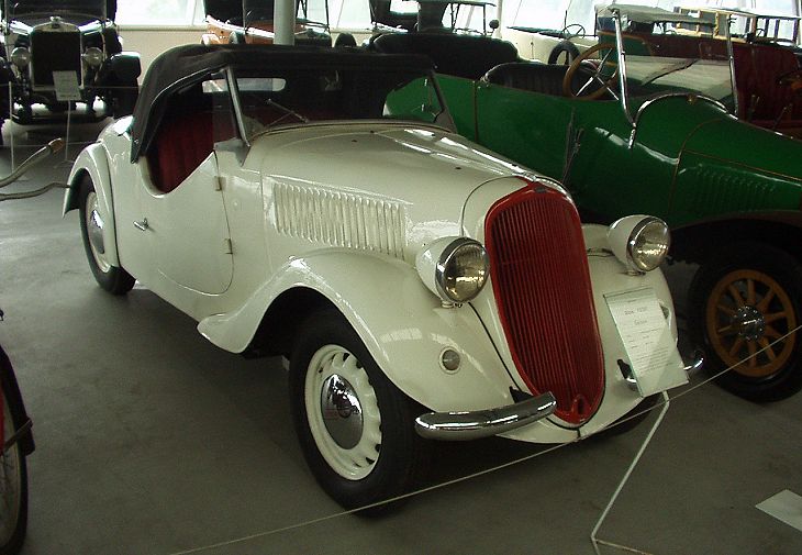 Škoda 420 Popular Roadster, 1936