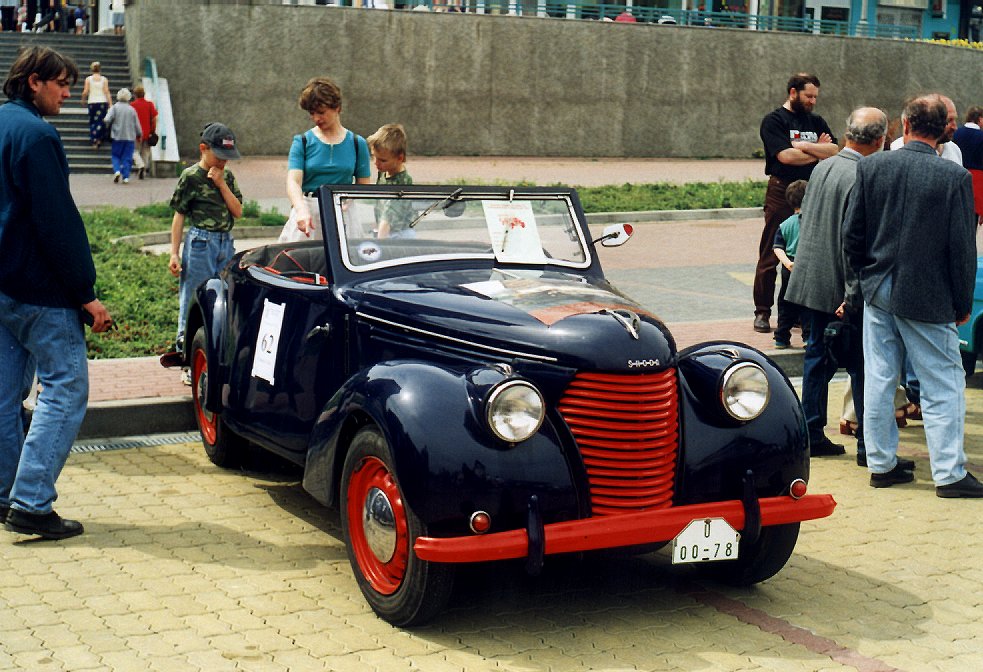 Škoda Popular 1100 OHV Roadster, 1939