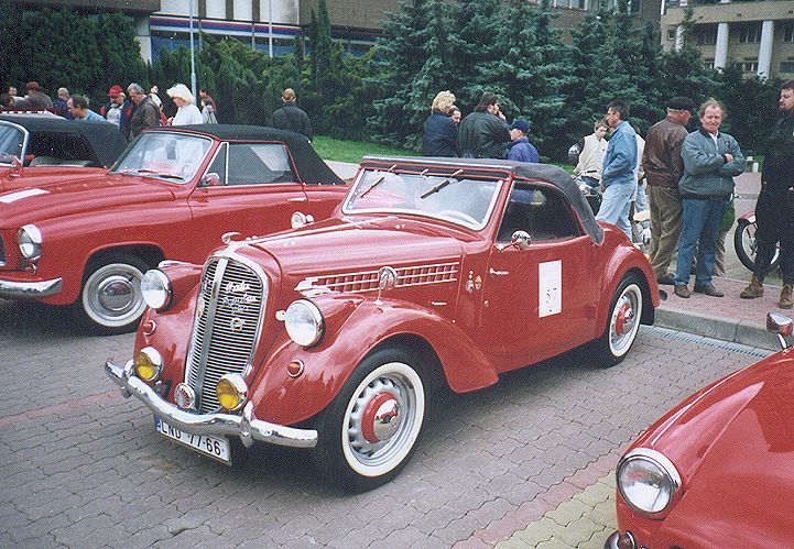 Škoda Popular 1100 OHV Roadster, 1938
