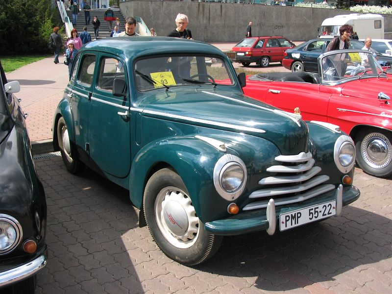 Škoda 1102 Sedan, 1949