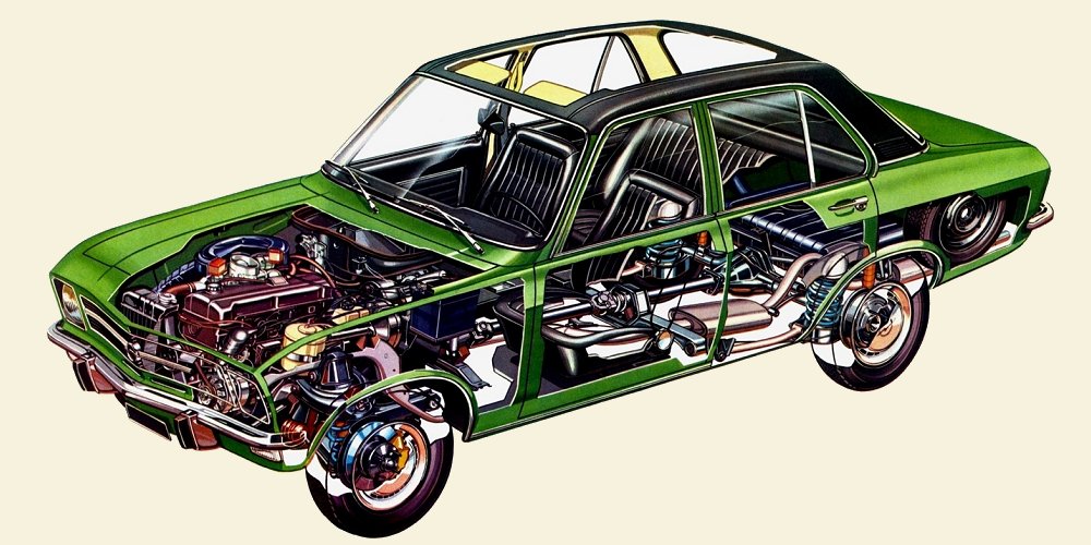 Opel Ascona 16 S Automatic, 1971