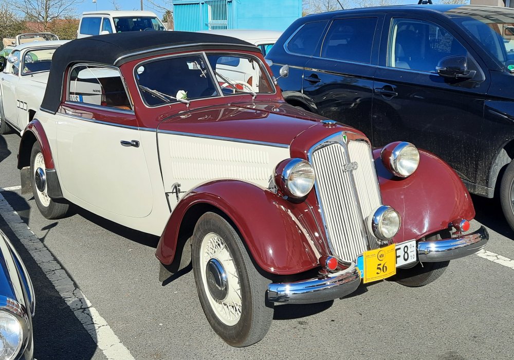 DKW F8 Meisterklasse Cabriolet, 1939