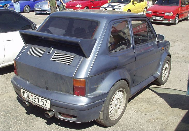 Polski Fiat 126 P 650 E, 1987