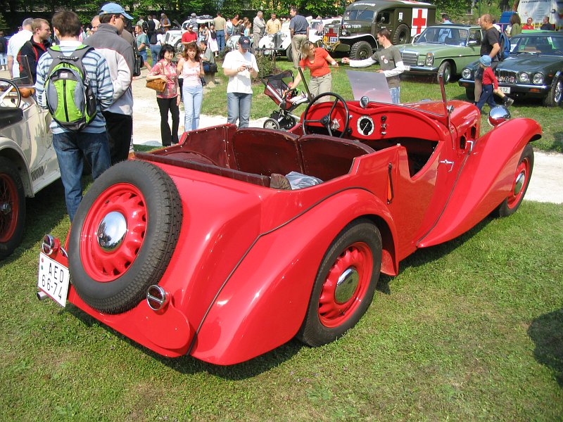 fotografie auta, kliknutm okno zavete