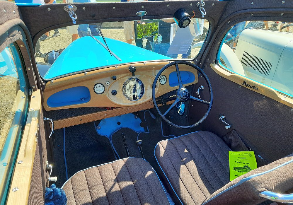 koda Popular 1100 OHV Tudor Cabriolet, 1938