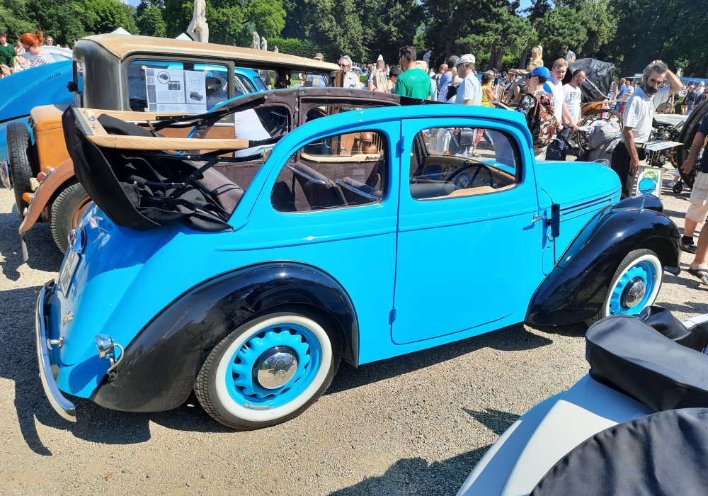 koda Popular 1100 OHV Tudor Cabriolet, 1938