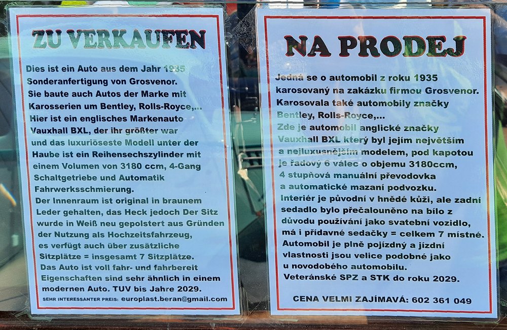 Vauxhall BXL Limousine