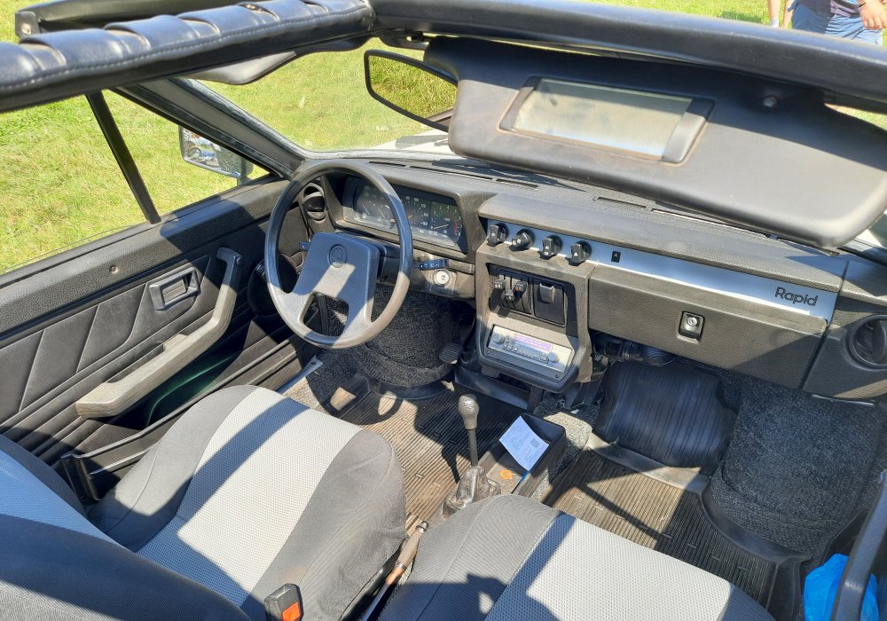 koda Rapid 130 LDD Cabriolet, 1985