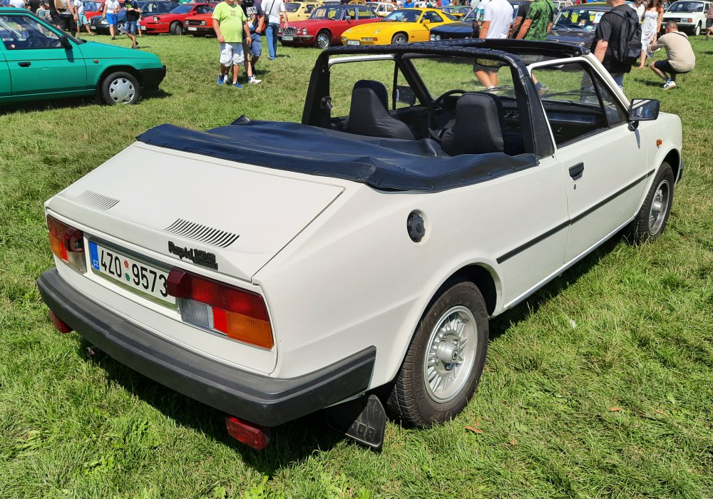 koda Rapid 130 LDD Cabriolet, 1985