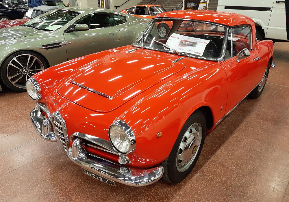 Alfa Romeo Giulia 1600 Spider Hardtop, 1963
