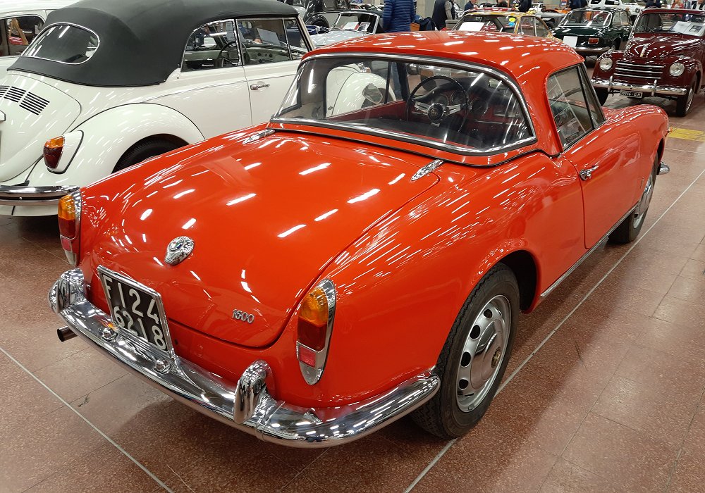 Alfa Romeo Giulia 1600 Spider Hardtop, 1963