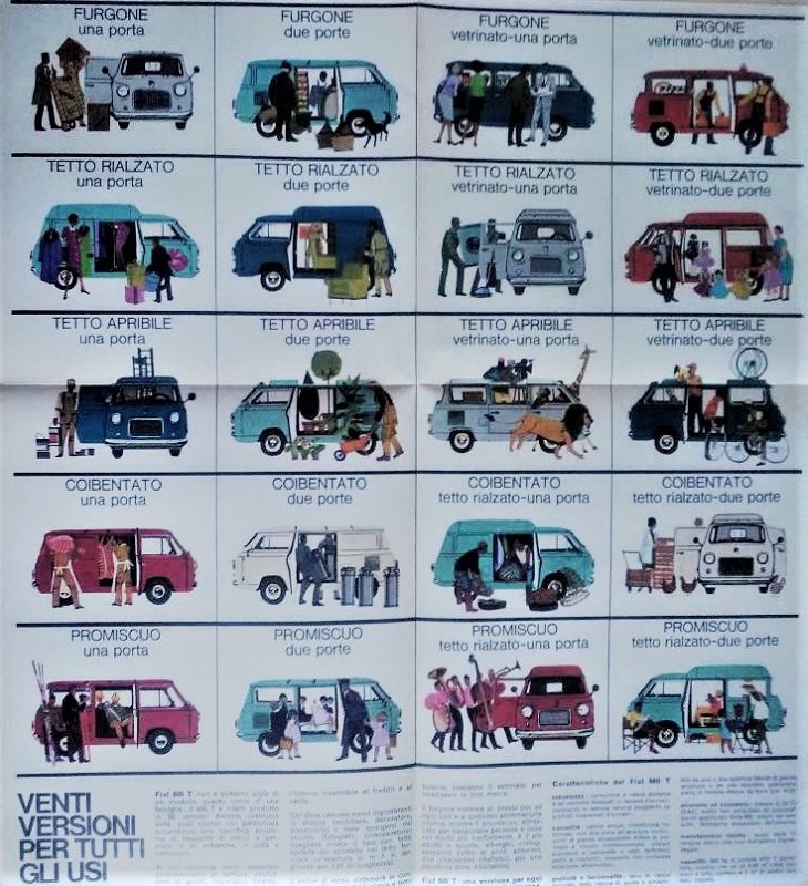 Fiat 600 T Tetto Rialzato, 1968