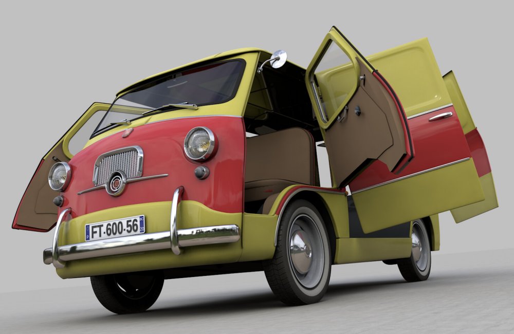 Coriasco Fiat 600 Multipla Furgoncino, 1957