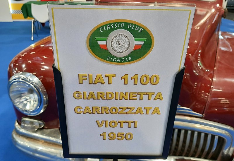 Viotti Fiat 1100 E Giardinetta, 1950