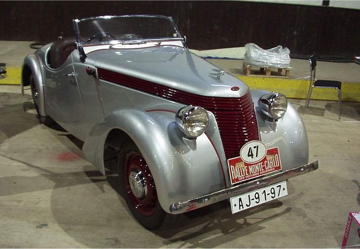 Jawa Minor Roadster, 1938