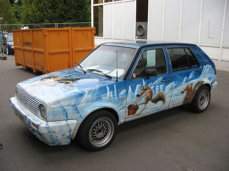 fotografie auta, kliknutm okno zavete