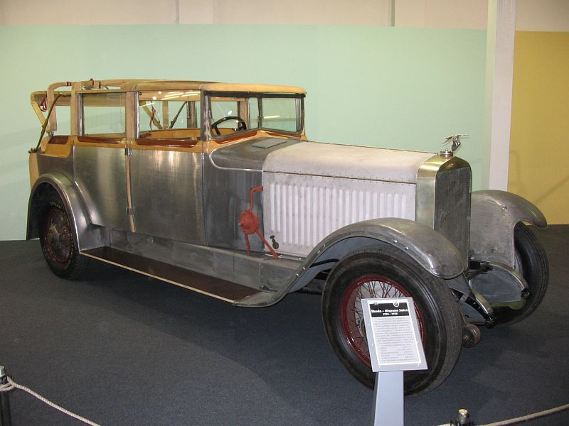 Škoda Hispano Suiza 25/100 Landaulet, 1926