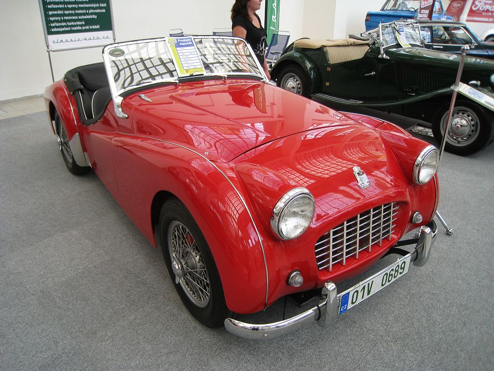 Triumph TR 3, 1956