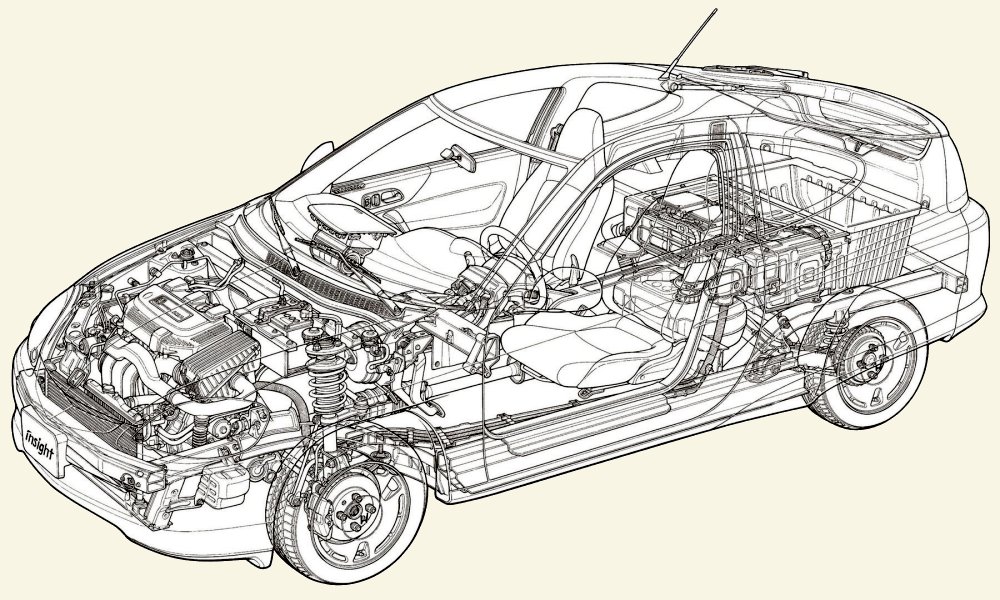 Honda Insight, 2000