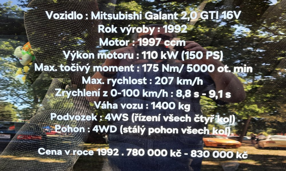 Mitsubishi Galant 2.0 GTI 16v 4x4, 1992