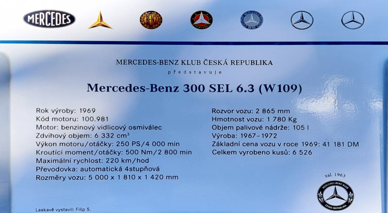 Mercedes-Benz 300 SEL 6.3, 1969