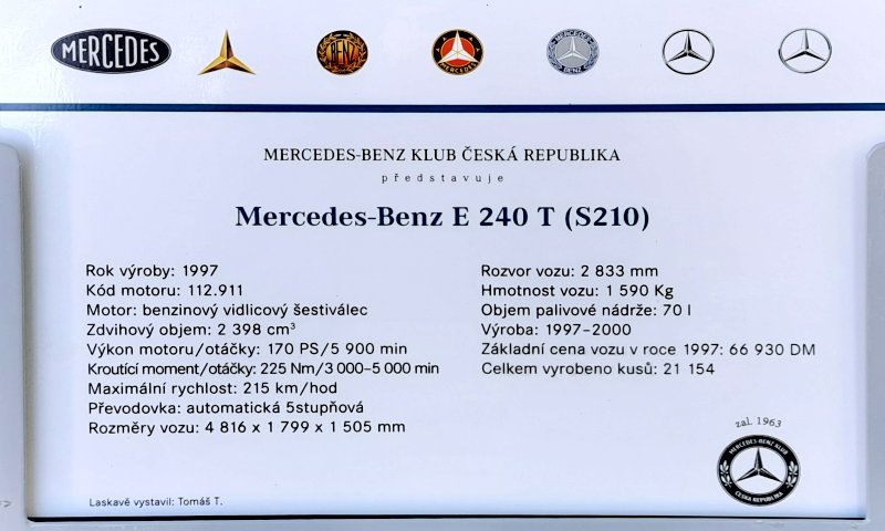 Mercedes-Benz E 240 T, 1997